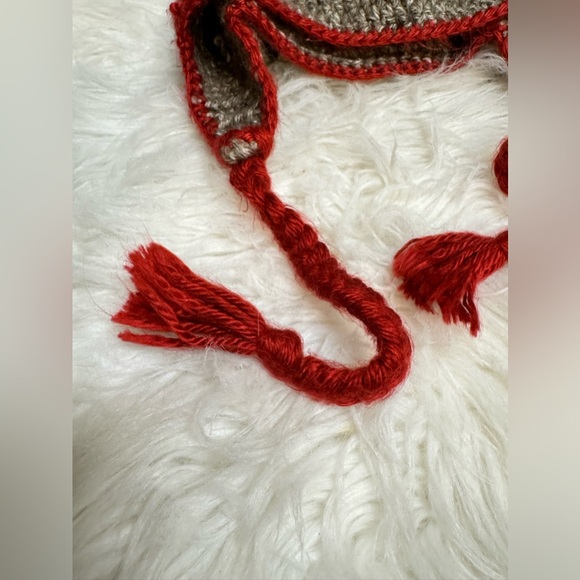 Baby Knit Winter Sock Monkey Beanie - Picture 4 of 7